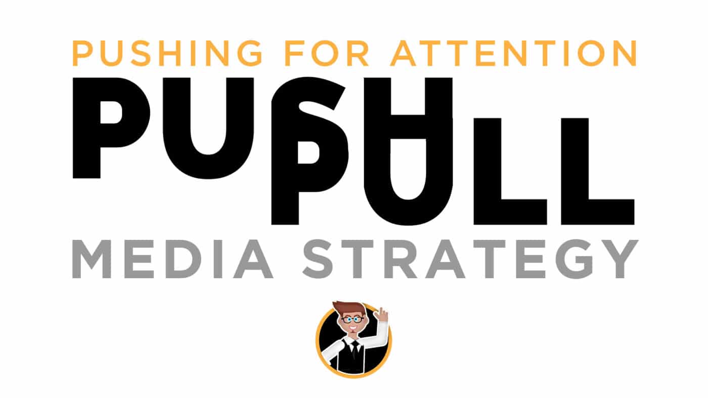 Pushing for Attention - Push vs Pull Media Strategy - Trav Media Group - http://trav.media