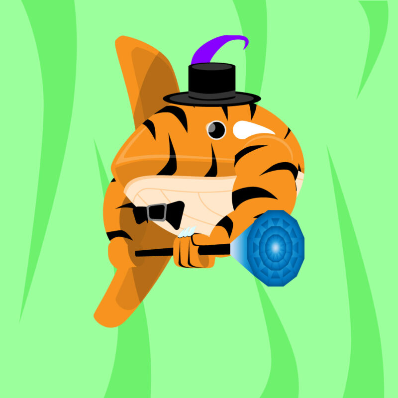 Whalegrr - Blue Bopper @ hellapets.com