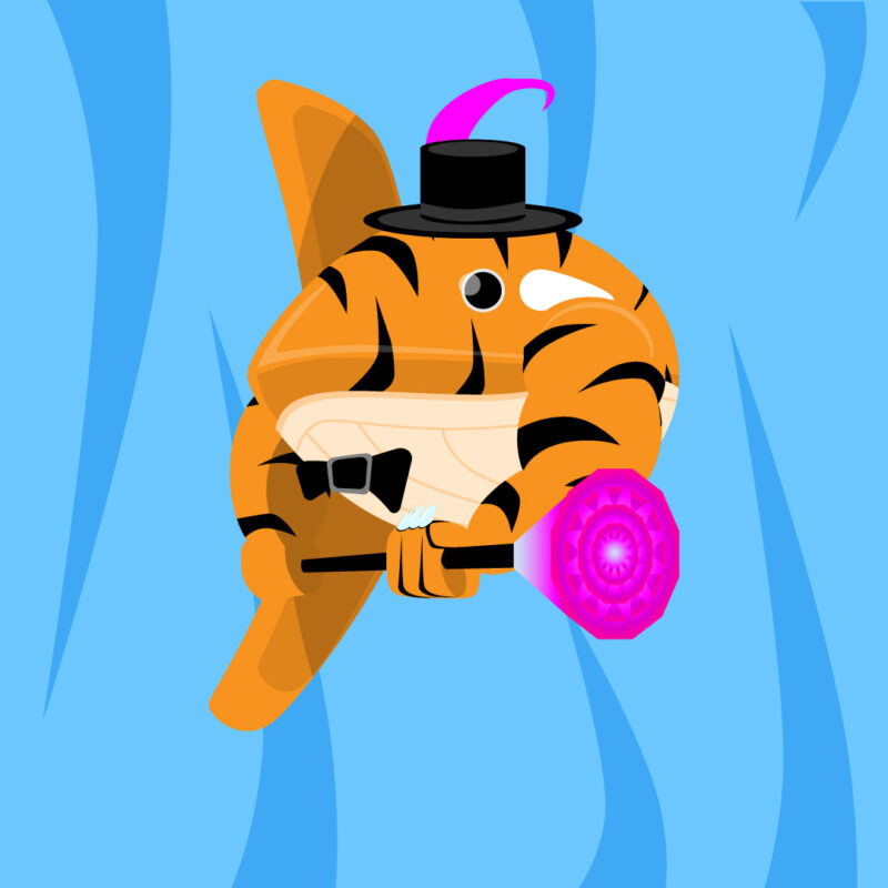 Whalegrr - Fuschia Crush @ hellapets.com